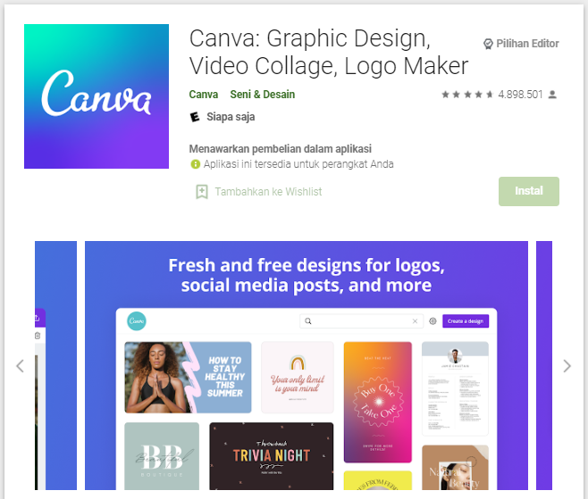 membuat logo di android menggunakan canva