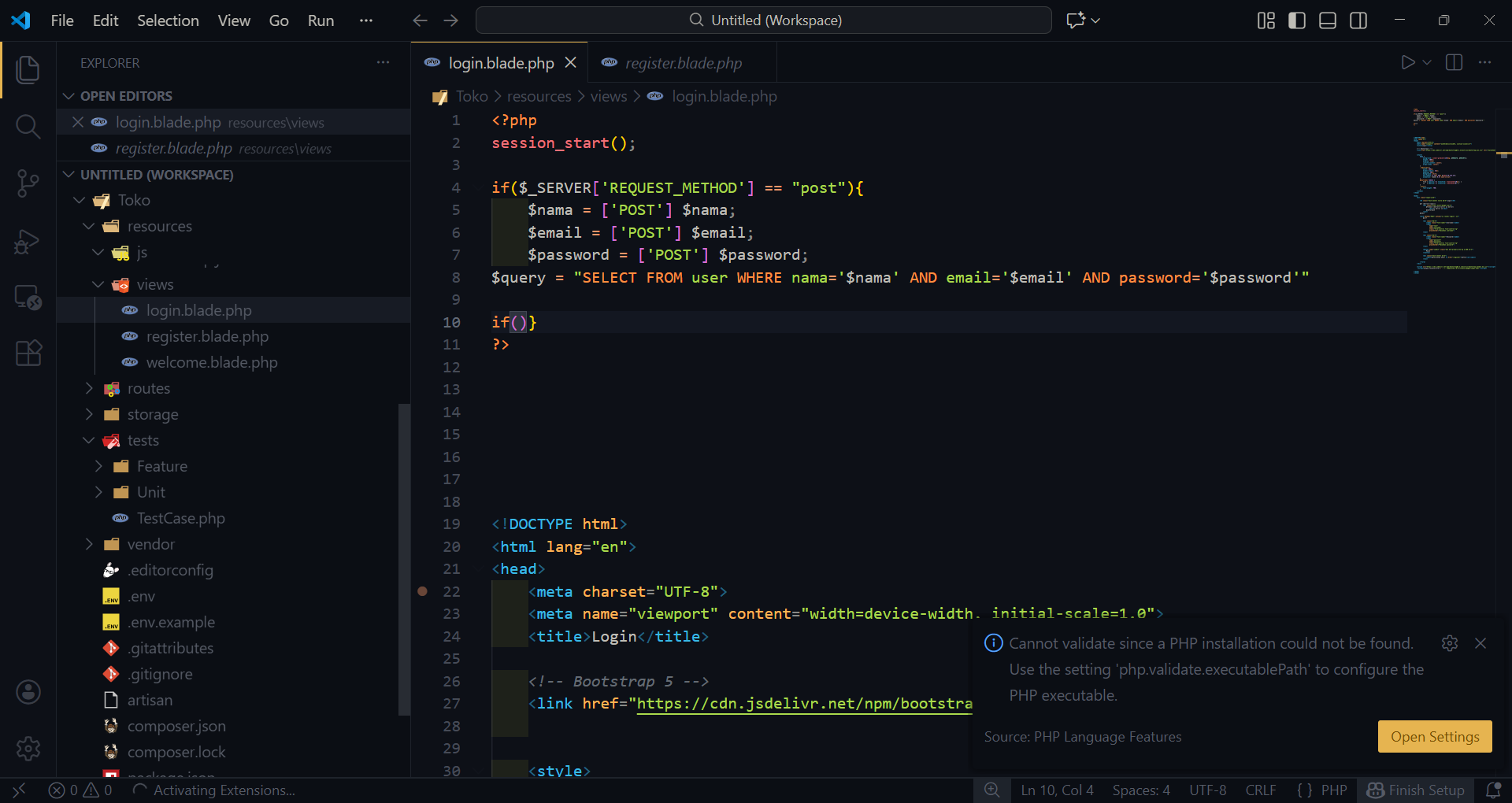 tahapan membuat situs web