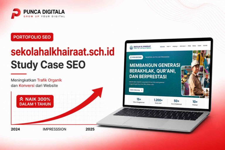 Portofolio seo sekolahalkhairaat.sch.id